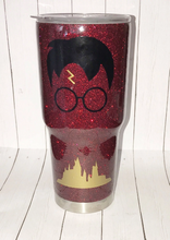 Load image into Gallery viewer, Harry Potter Inspired Glitter Tumbler