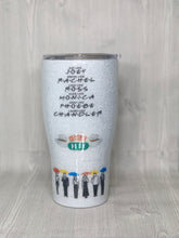 Load image into Gallery viewer, Friends Glitter Tumbler