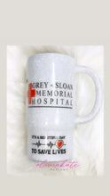 Load image into Gallery viewer, Grey’s Glitter Tumbler