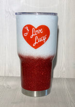 Load image into Gallery viewer, I Love Lucy Themed Glitter Tumbler
