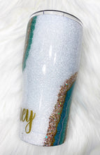 Load image into Gallery viewer, Emerald Geode Tumbler