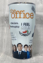 Load image into Gallery viewer, The Office Print Glitter Tumbler