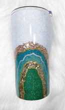 Load image into Gallery viewer, Emerald Geode Tumbler