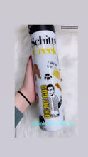Load and play video in Gallery viewer, Schitt&#39;s Creek Glitter Tumbler
