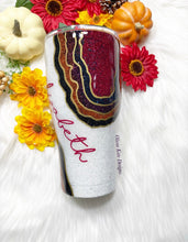 Load image into Gallery viewer, Fall Geode Tumbler
