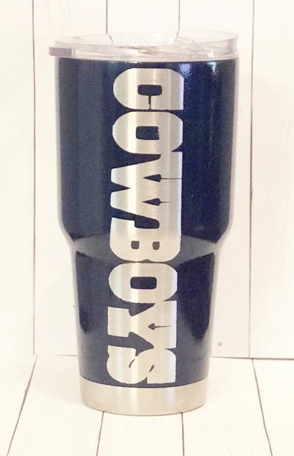 Dallas Cowboys Navy Tumbler