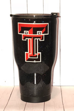 Load image into Gallery viewer, Texas Tech Glitter Tumbler
