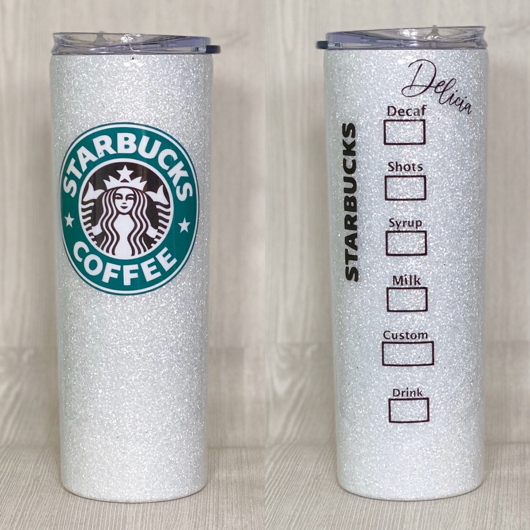 Starbucks Glitter Tumbler