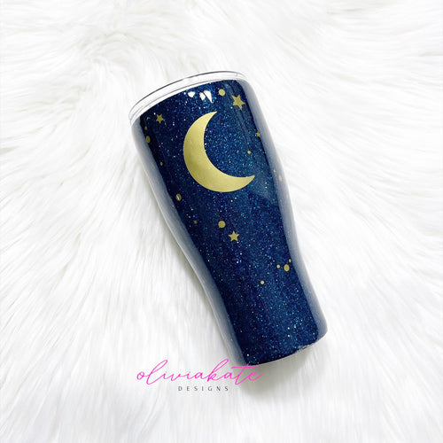 Louis Vuitton Glitter Tumbler – Olivia Kate Designs