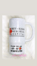 Load image into Gallery viewer, Grey’s Glitter Tumbler
