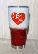 Load image into Gallery viewer, I Love Lucy Themed Glitter Tumbler
