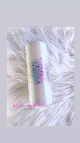 LV Rose Gold Glitter Tumbler – Olivia Kate Designs