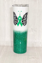 Load image into Gallery viewer, Cerebral Palsy Awareness Glitter Tumbler
