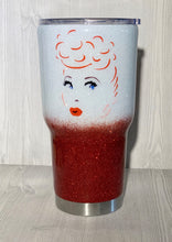 Load image into Gallery viewer, I Love Lucy Themed Glitter Tumbler
