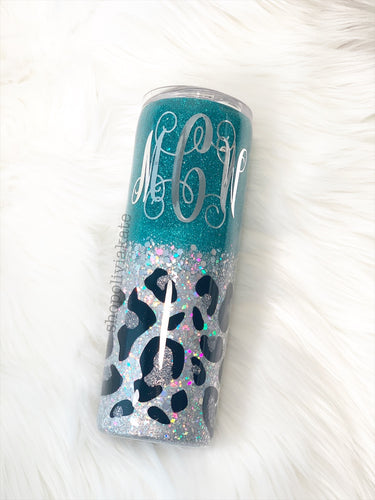 Louis Vuitton Glitter Tumbler – Olivia Kate Designs