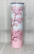 Load image into Gallery viewer, Cherry Blossom Glitter Tumbler
