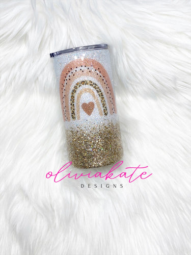 Louis Vuitton Glitter Tumbler – Olivia Kate Designs